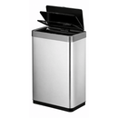 Lixeira de Luxo em Aço Inox com Abertura Automática [Compre 1 & Leve 2]
