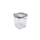 Kit Potes Herméticos Acrílico Cristal 200ml Empilháveis | Organizador de Alimentos com Vedação Premium