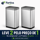 Lixeira de Luxo em Aço Inox com Abertura Automática [Compre 1 & Leve 2]
