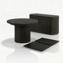Mesa Expansível Oval Adapt em MDF