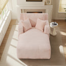 Sofá reclinável moderno com chaise longue